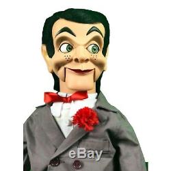 Slappy / Goosebumps Deluxe Upgrade Ventriloquist Dummy Doll Moving Eyes QUALITY