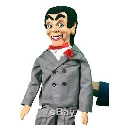 Slappy / Goosebumps Super Deluxe Upgrade Ventriloquist Dummy Moving Eyes & Brows
