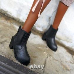 Smart Doll Chelsea Boots Vinyl Black By Danny Choo. Brand New 2022 Japan shoes
