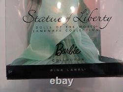 Statue of Liberty Barbie Landmark Dolls of the World Collector Pink Label T3770