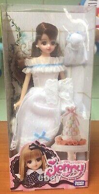 Takara Tomy Jenny Doll White Wedding Gown Love Free Shipping Brand New