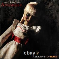 The Conjuring Annabelle Prop Replica Doll Mezco 18 scale 18 inches