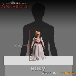 The Conjuring Annabelle Prop Replica Doll Mezco 18 scale 18 inches