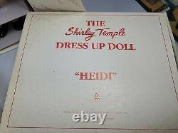 The Danbury Mint SHIRLEY TEMPLE Dress Up Doll new in box with 4 box of clothes
