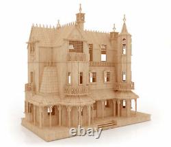 The Gothic Mansion Easy-to-Assemble Doll House