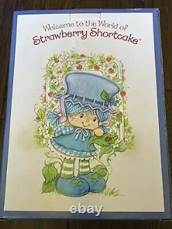 VERY RARE Strawberry Shortcake BLUEBERRY MUFFIN Danbury Porcelain Doll HUGE
