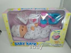 Vintage Polyfect Toys BABY KATE Girl Doll Sleeping Eyes Baby Monitor Set NIB