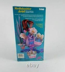 Vintage TYCO Disney's The Little Mermaid Ariel MerBabysitter Doll NEW
