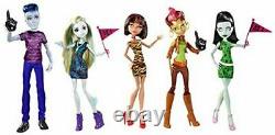 We Are Monster High Student Disembody Doll Set 5 Pack Gilda Goldstag Slo Mo