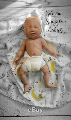 12 Micro Prématuré Full Body Silicone Baby Boy Doll Oliver