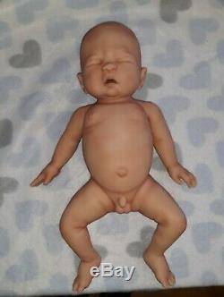 15 Prématuré Full Body Silicone Baby Boy Doll Tyler