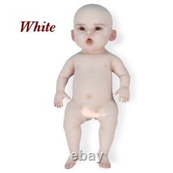 18 7lb Réaliste Baby Doll Full Body Silicone Baby Doll Reborn Baby Infant Cadeau