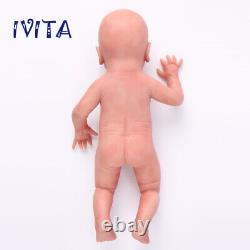 18 Dormir Bébé Lifelike Reborn Baby Doll Full Body Silicone Real Touch Xmas