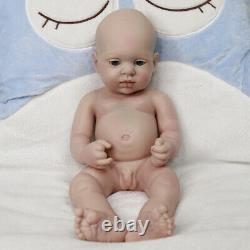 18 Pouces Reborn Baby Dolls Soft Touch Real Boy Newborn Full Handmade Kids Gift Us