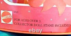 1988 Happy Holidays Barbie Doll Première Sortie Dans La Série Rare Mib Nrfb
