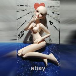 1 / 4 Bjd Sd Doll Minifee Bare Body With Free Face Make Up & Free Eyes Girl Doll