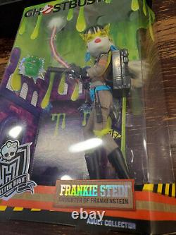 2016 Sdcc Exclusive Monster High Frankie Stein Ghostbusters Doll. Nouveau Dans La Boîte