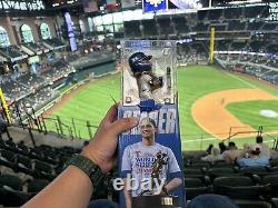 2024 Texas Rangers Corey Seager MVP Bobblehead SGA 4/24/24 Tout Neuf Dans La Boîte