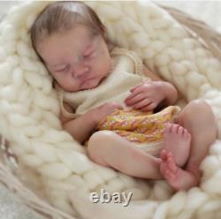 20'' Reborn Baby Doll Vinyl Silicone Body Sleeping + Clothes, (us Only)