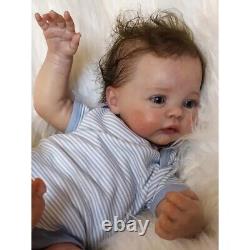 20in Reborn Bébé Lifelike Soft Touch Peau 3d Peinte À La Main De Haute Qualité