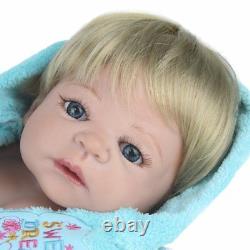 22 Full Body Soft Vinyl Silicone Reborn Baby Dolls Realistic Newborn Boy Doll