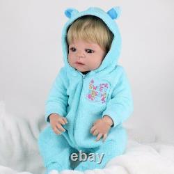 22 Full Body Soft Vinyl Silicone Reborn Baby Dolls Realistic Newborn Boy Doll
