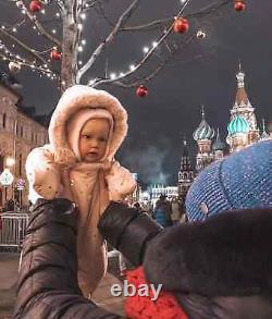 22 Poupée Bébé Reborn Fille Penny Sans Cheveux Déjà Terminée Poupée Faite à la Main Cadeau