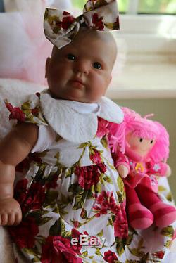 7lbs Réalistes Donna Rubert Réincarné Enfant En Bas Âge 25 Cristal Sunbeambabies Baby Doll