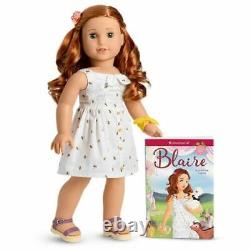 American Girl Blaire Wilson Doll Et Book Cheveux Rouges Jamais Retiré De La Boîte