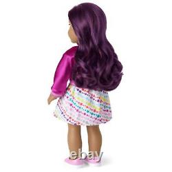 American Girl Doll Truly Me 86 Cheveux Violet Foncé Même Jour Navire! S’il Vous Plaît Lire Nouveau