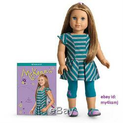 American Girl Mckenna Doll + Livre Jeûne Same Expédition Assuré Retraite