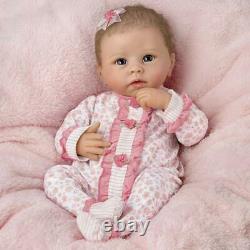 Ashton Drake Katie Baby Doll Respire Coos A Heartbeat Nouveau Cadeau Si Vraiment Réel