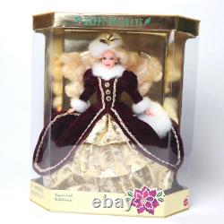 BARBIE (1996 Joyeuses Fêtes) Édition spéciale de collectionneurs MINT IN BOX RARE de Mattel