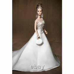 Badgley Mischka Bride Barbie Doll Limited Edition Gold Label Mattel #b8946