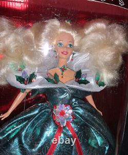 Barbie 1995 Happy Holidays Special Edition Doll (14123) Nib Jamais Remové