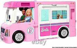 Barbie 3-en-1 Dream Camper Van Et Accessoires