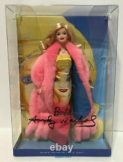 Barbie Andy Warhol Doll Gold Label Dwf57 Mattel 2016 Nib Nrfb