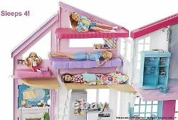 Barbie Malibu House Childrens Doll House Playset Jouet Nouveau Noël 2020