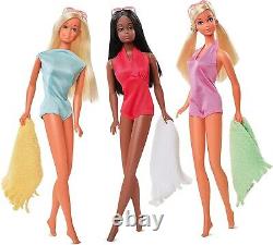 Barbie Signature Malibu Barbie & Amis Vintage Reproduction Coffret Cadeau 2021