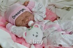 Bébé Rêveur! Berenguer Life Like Reborn Preemie Pacifier Doll + Extras