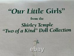 Brand New Shirley Temple Porcelaine Doll-danbury Mint-shirley Et Sa Poupée