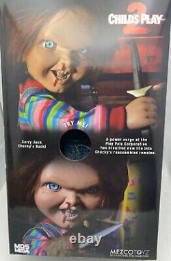 Chucky Action Figure 15 Les Enfants Jouent À Parler Menacing Chucky Doll Mezco
