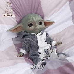 Coscolle 13.5? Adorable Elf Yoyo Corps Complet Silicone Baby Doll Reborn Babies Doll