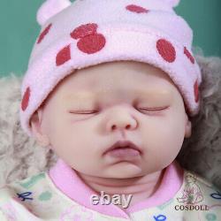 Cosdoll 16'' Reborn Lifelike Baby Doll Full Body Soft Silicone? Cadeau De Noël