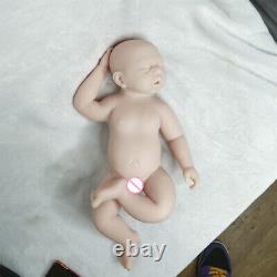 Cosdoll 17.5 Sleeping Baby Girl Lifelike Full Silicone Reborn Doll Jouet Pour Bébé