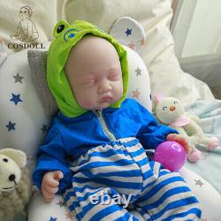 Cosdoll 17in Platinum Full Silicone Reborn Baby Doll Realistic Newborn Baby Doll