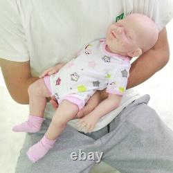 Cosdoll 18,5 Dans Nouveau-né Bébé Pleine Silicone Reborn Bébé Cheveux Fille Poupée