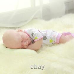 Cosdoll 18.5 En Silicone Complete Reborn Baby Girl Doll Platinum Silicone Baby Doll