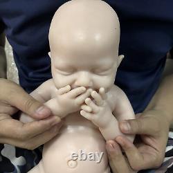 Cosdoll 18.5 Pouces Full Silicone Reborn Baby Girl Doll Non-painte Baby Doll