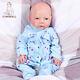 Cosdoll 18,5'' Reborn Baby Dolls Adorable Twins Baby Full Platinum Silicone 3kg
